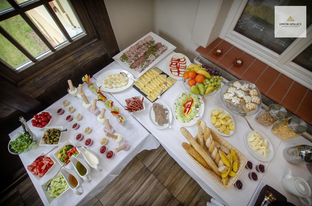 Dwor Spalice Spa Residence & Restaurant Lawendowa Restauracja Oleśnica Dış mekan fotoğraf